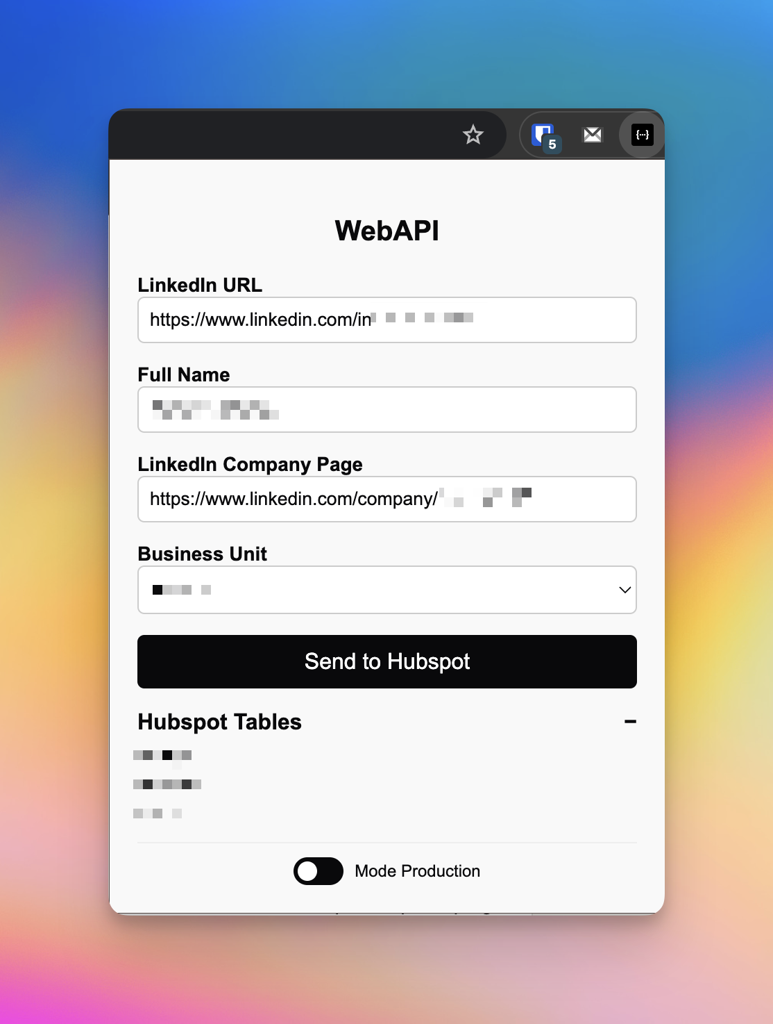 Wie man eine HubSpot-Kontakt-E-Mail mit LinkedIn anreichert